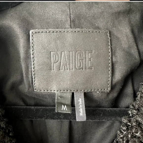 NWT PAIGE | Rooney Leather Jacket - Picture 12 of 13